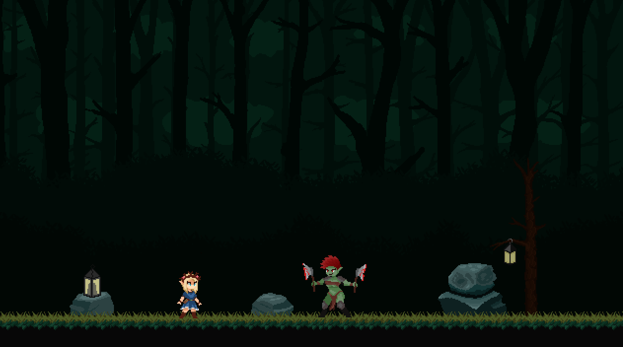 Deep Forest scene